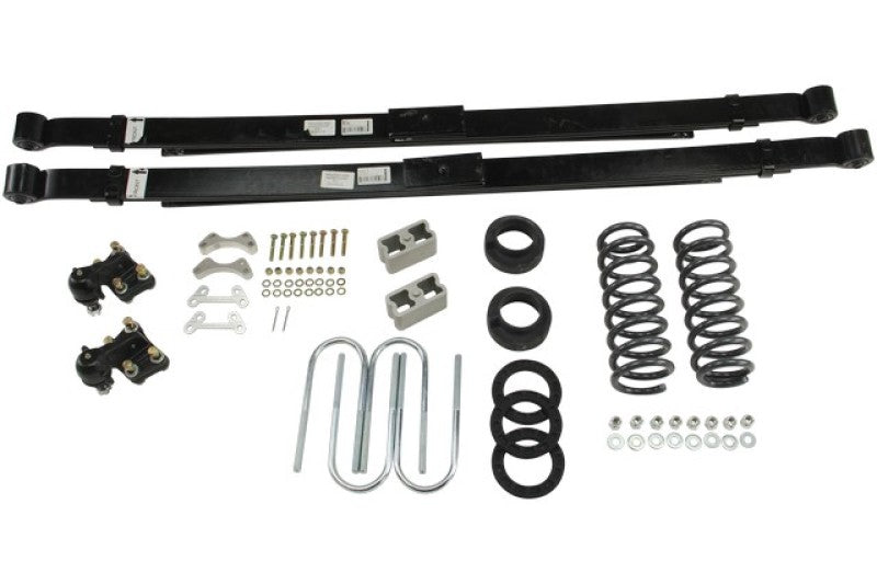 BT Lowering Block Kit - Belltech LOWERING KIT W/O SHOCKS