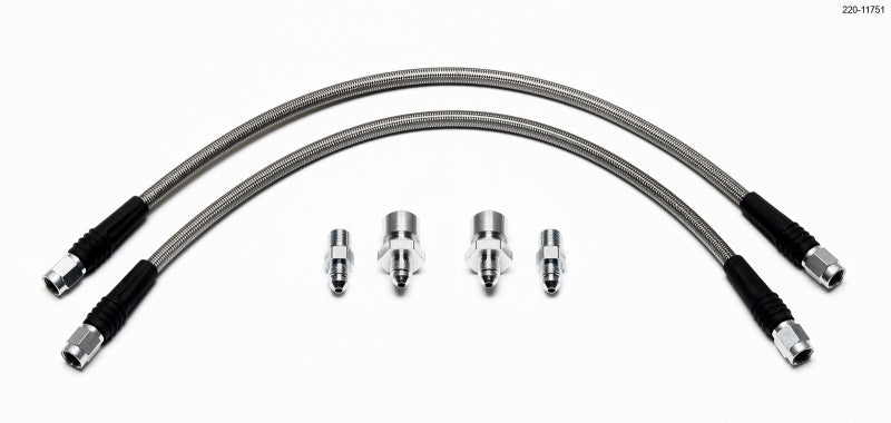 WIL Flexline Brake Hose - Wilwood Flexline Kit 95-05 Miata