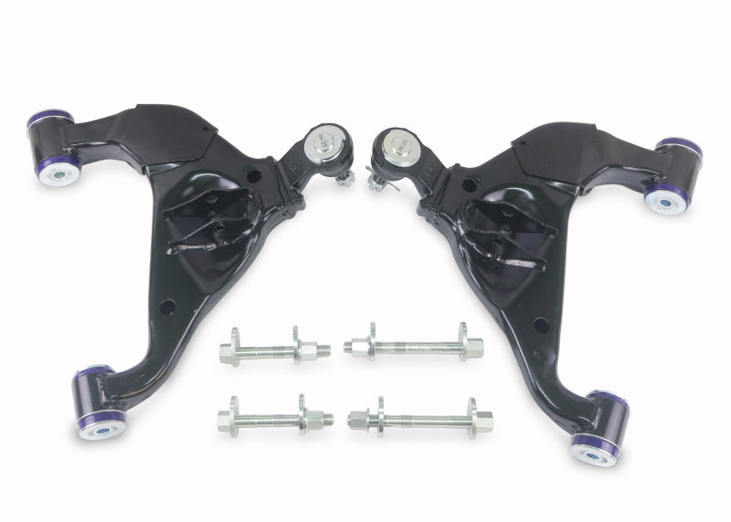 SPR Control Arms - Front - SuperPro 05-15 Toyota Hilux 4WD Front Lower Control Arm Set