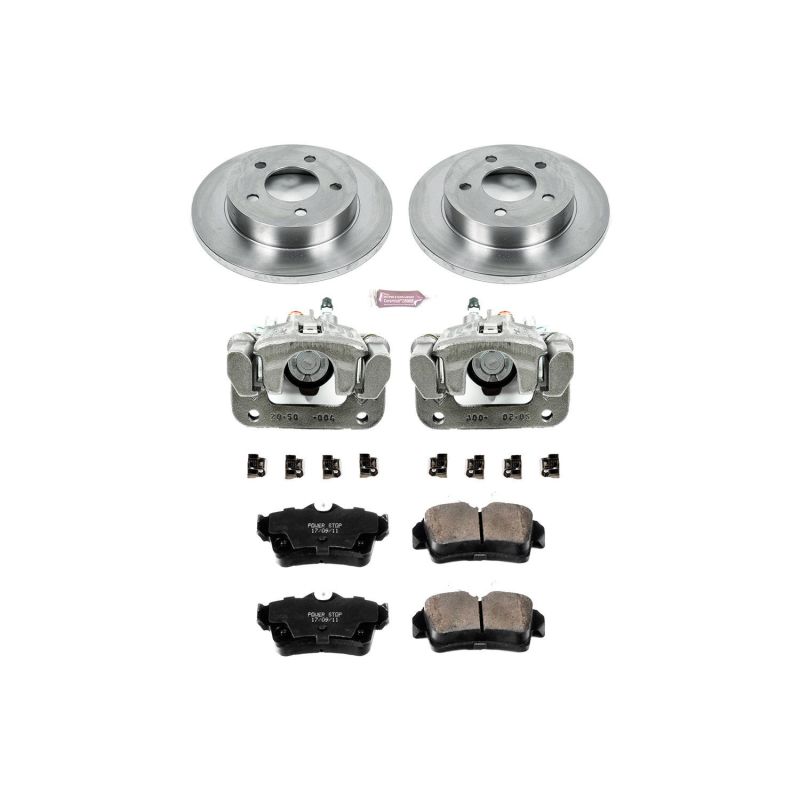 PSB Autospecialty Kit w/Cals - Power Stop 94-04 Ford Mustang Rear Autospecialty Brake Kit w/Calipers