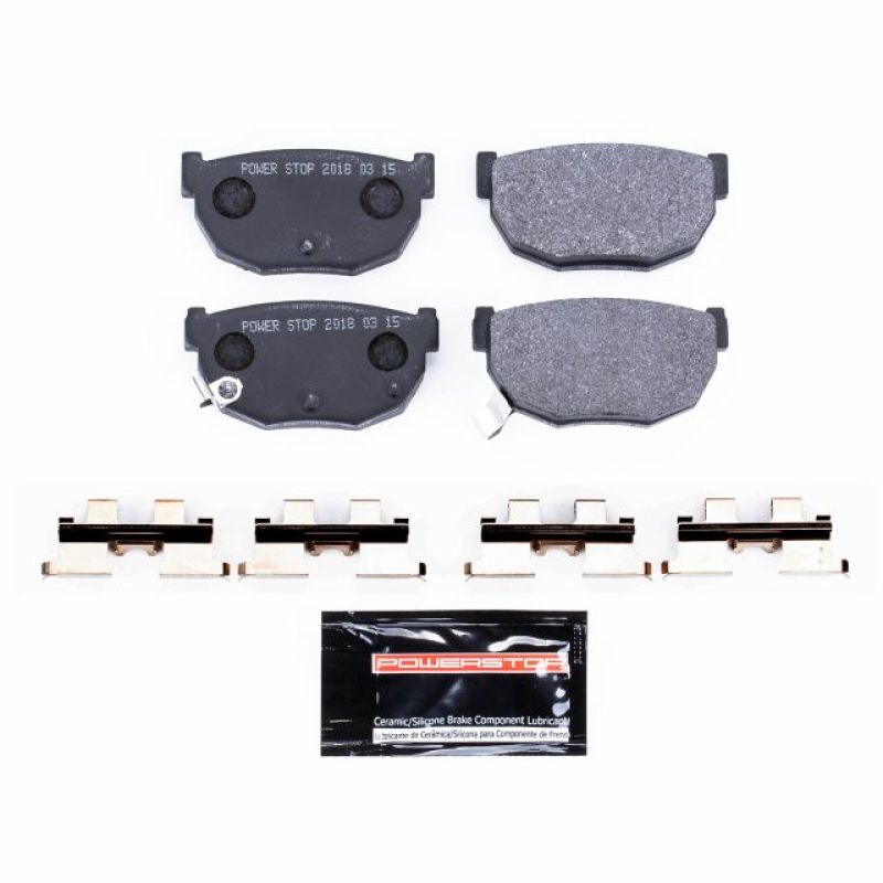 PSB Track Day SPEC Brake Pads - Power Stop 86-88 Nissan 200SX Rear Track Day SPEC Brake Pads