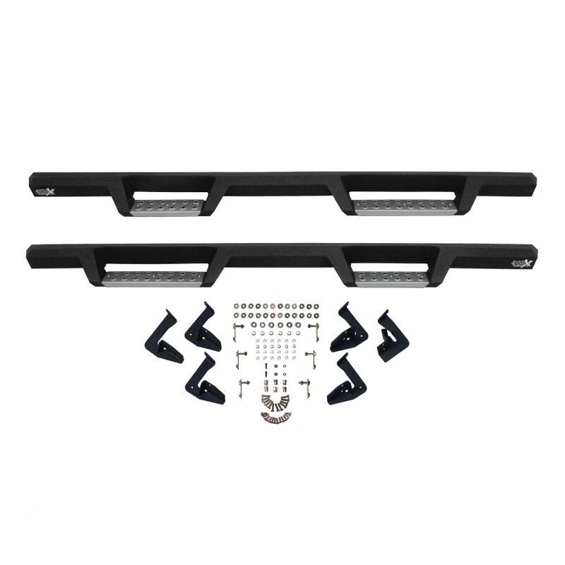 WES Nerf Bars - HDX Drop - Westin 10-17 Toyota 4Runner Trail Edition (Excl. Ltd) HDX Stainless Drop Nerf Step Bars - Tex. Blk