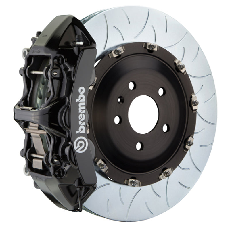 BRB Big Brake Kits - Brembo 25+ BMW X3 30/BMW X3 M50 xDrive Fr GT BBK 6 Pist Cast 405x34 2pc Rotor Slotted Type3- Blk