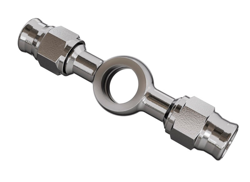 GR PWS Brake Line Fittings - Goodridge 90 Deg Double Banjo for 3/8 or M10 Bolt