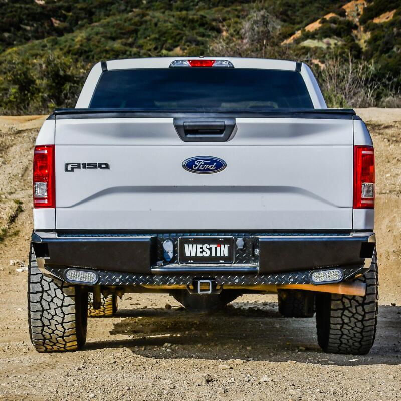 WES HDX Rear Bumpers - Westin 15-20 Ford F-150 HDX Bandit Rear Bumper - Black