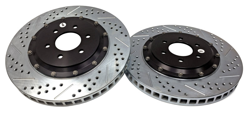 BAE Eradispeed Rotors - Baer Brakes 03-06 Dodge Viper SRT-10 Eradispeed+ Rear SDZ 2-Piece Performance Brake Rotors
