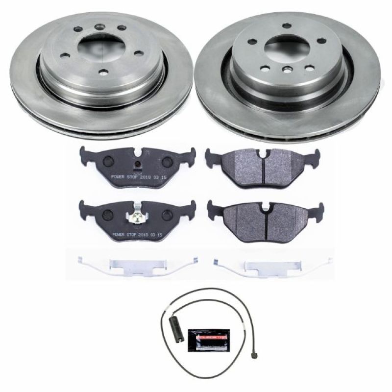 PSB Track Day SPEC Kit - Power Stop 98-02 BMW Z3 Rear Track Day SPEC Brake Kit