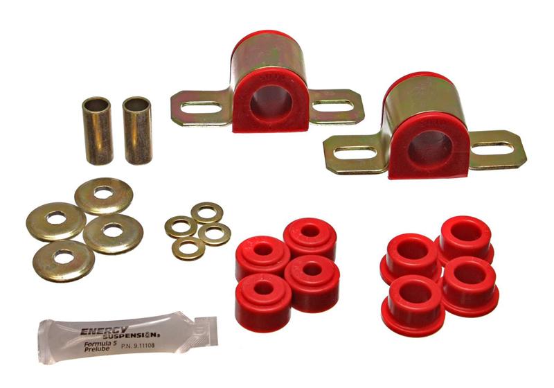 ES Sway Bar Bushings - Red - Energy Suspension 28Mm Jeep Stabilizer Bar Bushing - Red