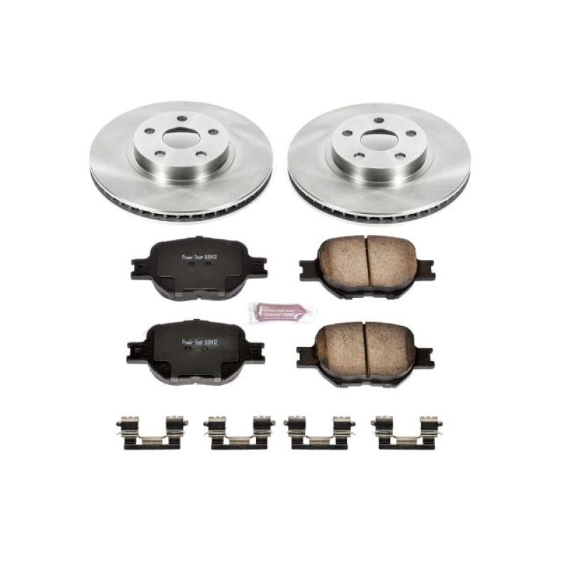 PSB Autospecialty Kit - Power Stop 05-10 Scion tC Front Autospecialty Brake Kit