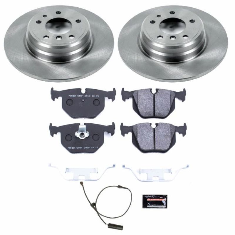 PSB Track Day Kit - Power Stop 1995 BMW 740i Rear Track Day Brake Kit