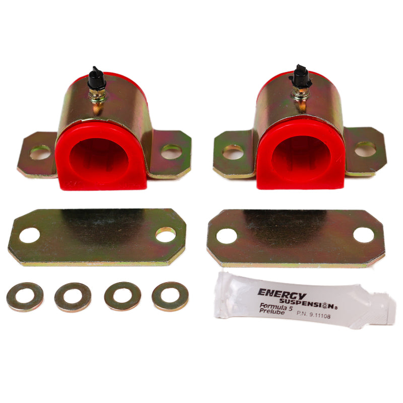 ES Sway Bar Bushings - Red - Energy Suspension 93-98 Toyota Supra Rear Sway Bar Bushing Set 24mm - Red