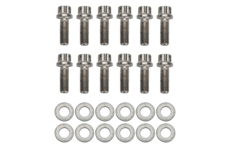 WIL Bolt Kit - Wilwood Bolt Kit - Hat/Rotor 1/4-28x.75 12 Pt Stainless