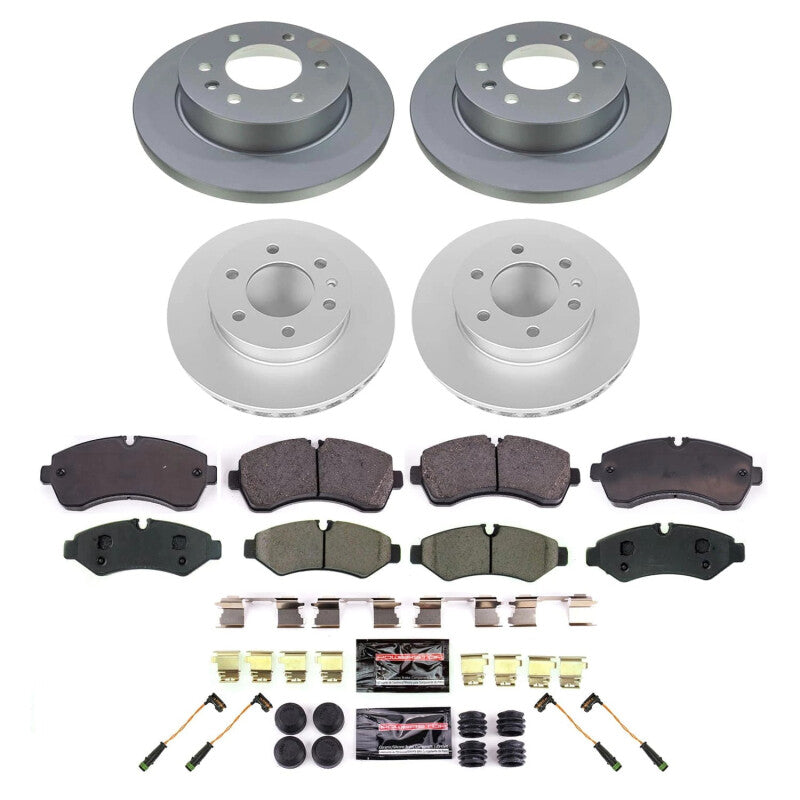 PSB Z17 Evolution Coated Kit - Power Stop 20-23 Ford Explorer Front Z17 Coated Brake Kit