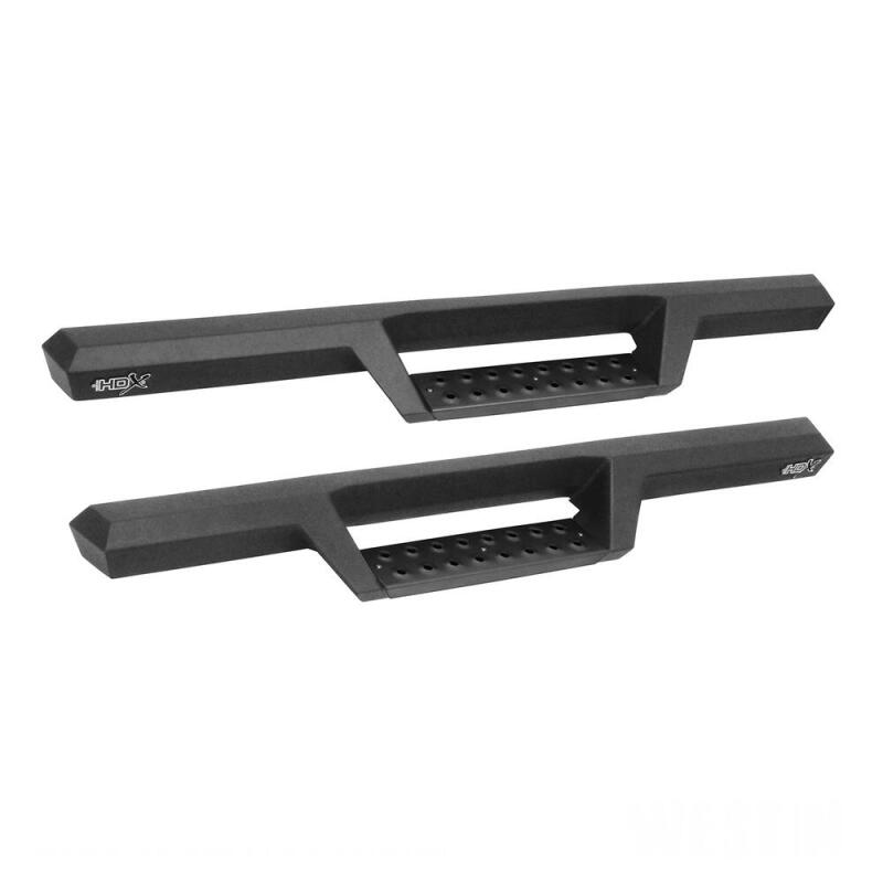WES Nerf Bars - HDX Drop - Westin 18-20 Jeep Wrangler JL 2DR HDX Drop Nerf Step Bars - Textured Black