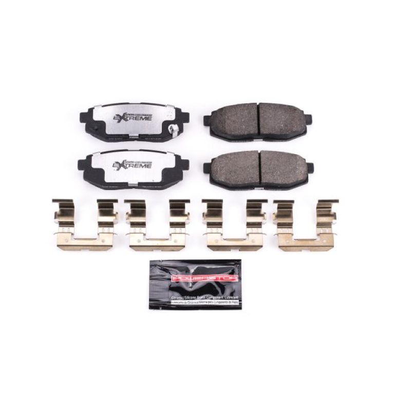 PSB Z26 Extreme Brake Pads - Power Stop 13-16 Scion FR-S Rear Z26 Extreme Street Brake Pads w/Hardware