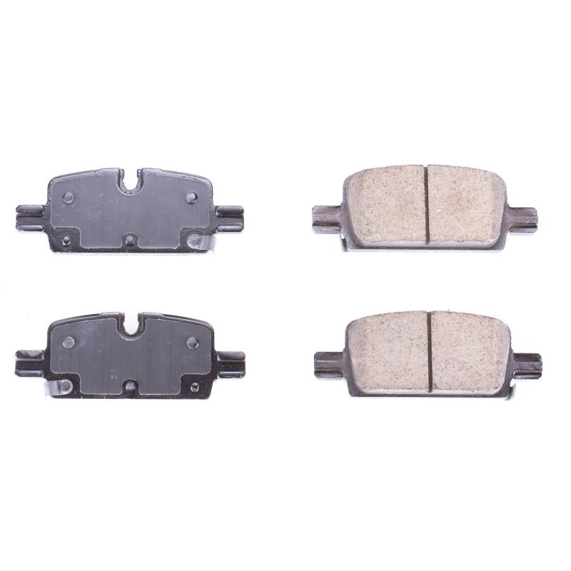PSB Z16 Evolution Brake Pads - Power Stop 2019 Chevrolet Silverado 1500 Rear Z16 Evolution Ceramic Brake Pads