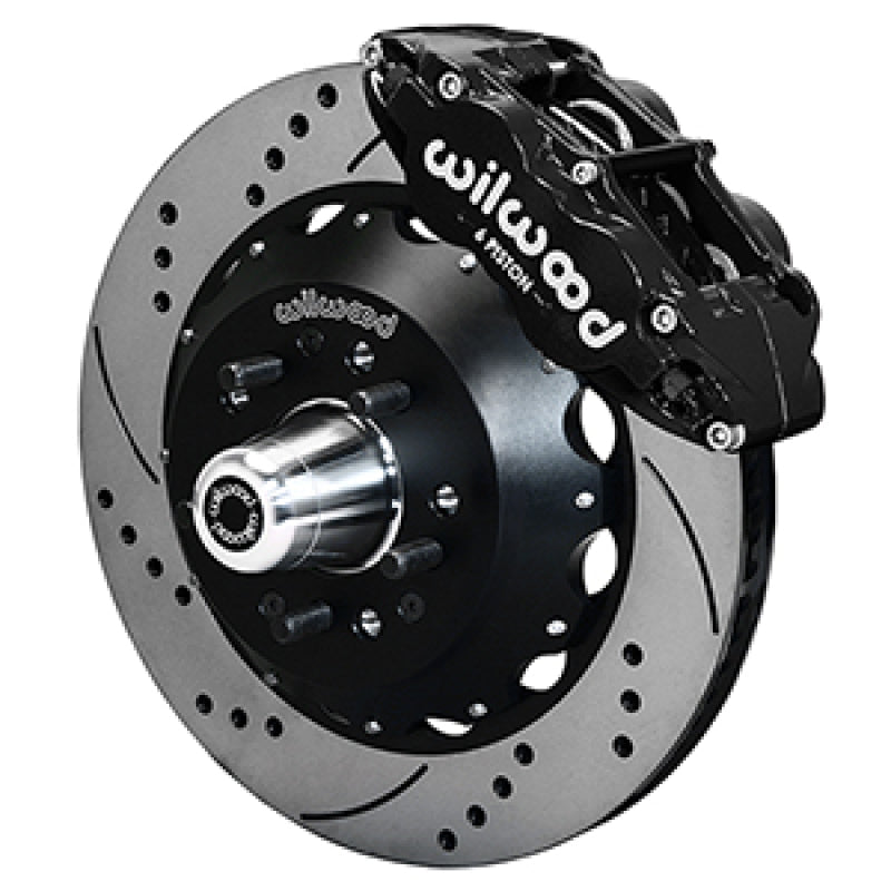 WIL Superlite Brake Kit - Wilwood 55-57 Chevy Bel Air Superlite 6R Kit, 5 x 4.50in/4.75in Hub - 14.00in D&S Rotor