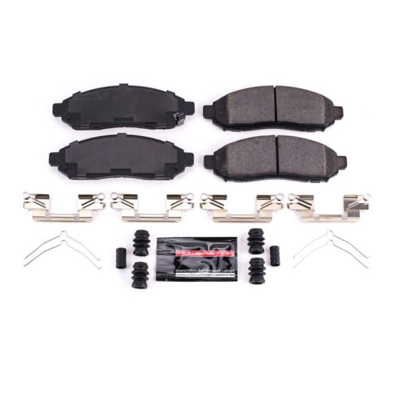 PSB Z23 Evolution Brake Pads - Power Stop 16-18 Chevrolet City Express Front Z23 Evolution Sport Brake Pads w/Hardware