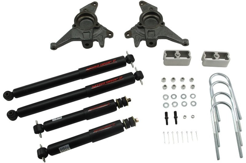 BT Lowering Kit w ND2 Shocks - Belltech LOWERING KIT WITH ND2 SHOCKS