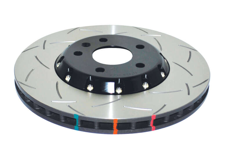DBA 5000 Series Slotted Rotors - DBA 13-14 Chevy Corvette Z7 / Z51- Including Stingray T3 5000 Series Slotted Rotor Black Hat - Front
