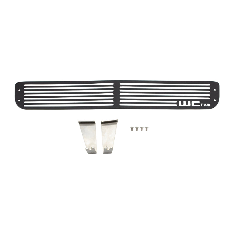 WCF Bumper Grilles - Wehrli 11-14 Chevrolet Silverado 2500/3500 HD / Duramax LML Bumper Grille - Fine Texture Black