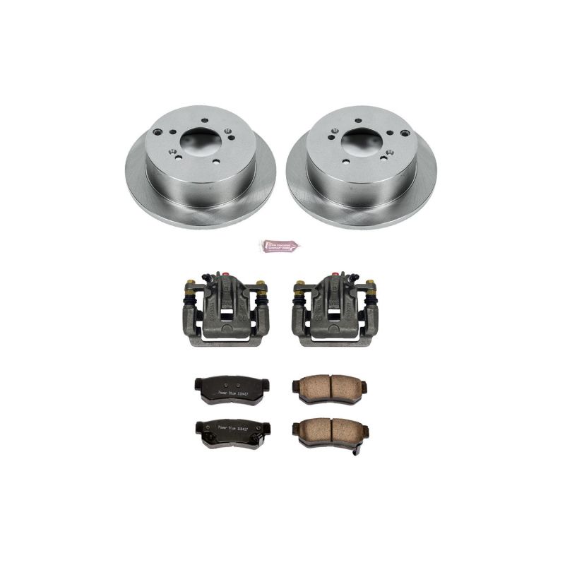 PSB Autospecialty Kit w/Cals - Power Stop 01-06 Hyundai Santa Fe Rear Autospecialty Brake Kit w/Calipers