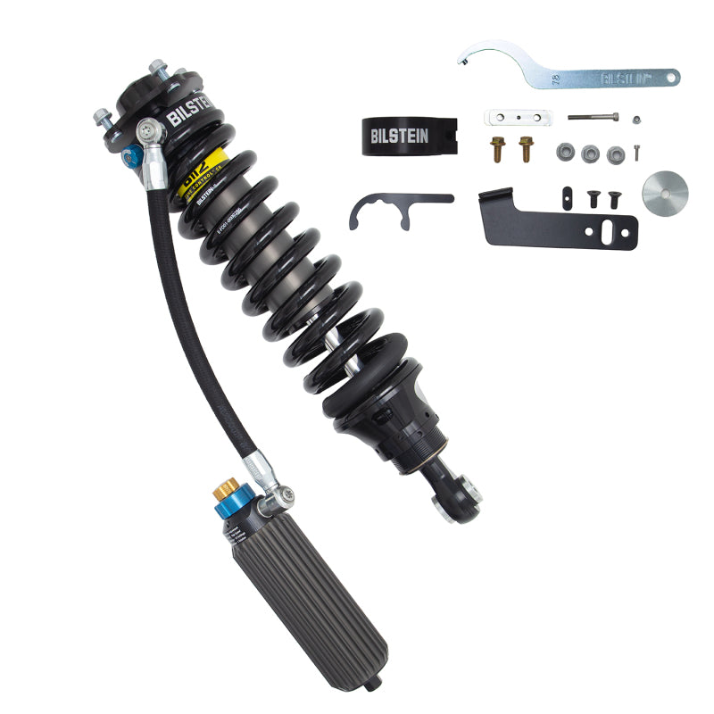 BIL B8 8112 Suspension Kits - Bilstein 2022+ Toyota Tundra 4WD B8 8112 Black Hawk 3-Way Adj. Front Right Coilover - 1-2.25in Lift