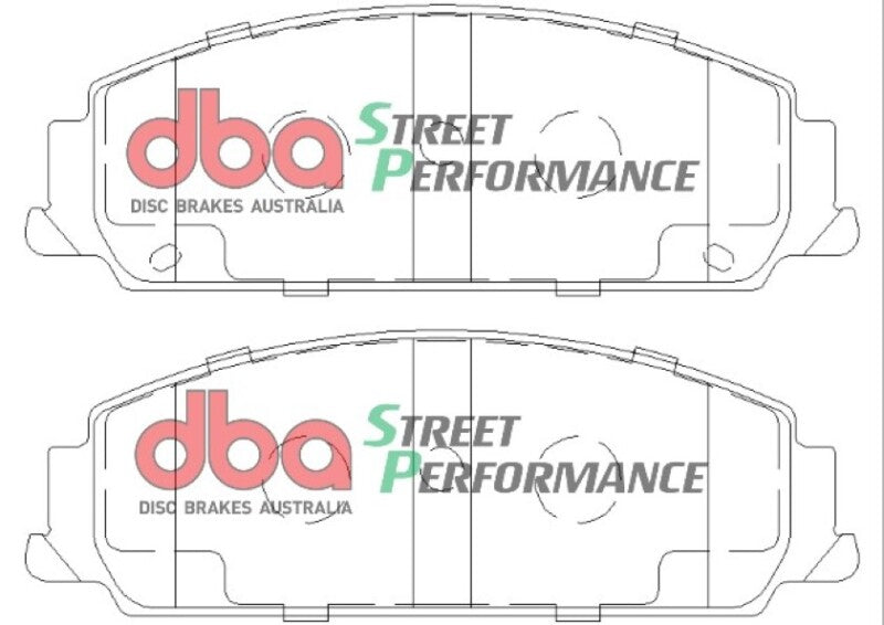 DBA SP500 Brake Pads - DBA 08-09 Pontiac G8 3.6 Base/6.0 SP500 Front Brake Pads