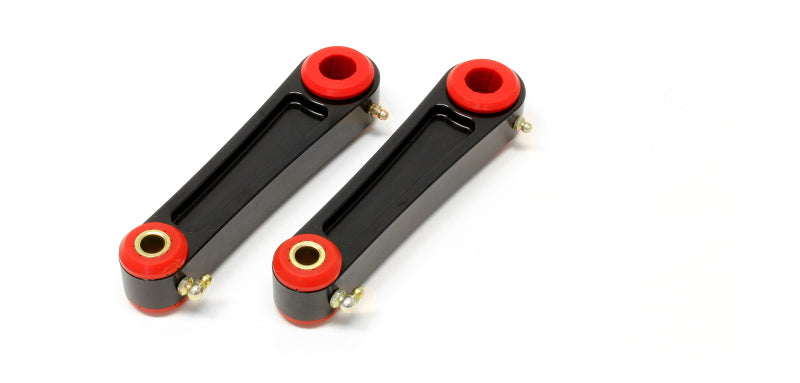 BMR Sway Bar Kits - BMR 05-10 S197 Mustang Rear Billet Aluminum Sway Bar End Links - Black Anodized