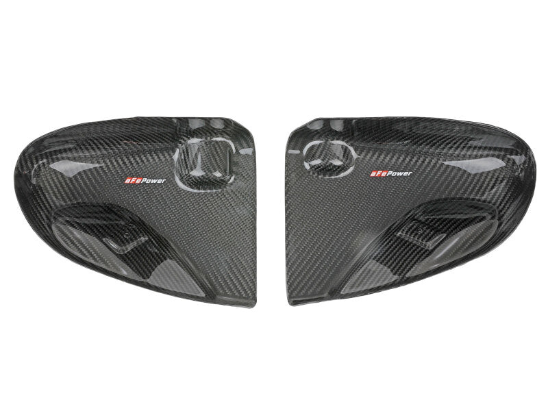 AFE P5R Air Intake - aFe Magnum FORCE Intake System Carbon Fiber Scoops BMW M5 (F10) 12-14 V8-4.4L (tt)