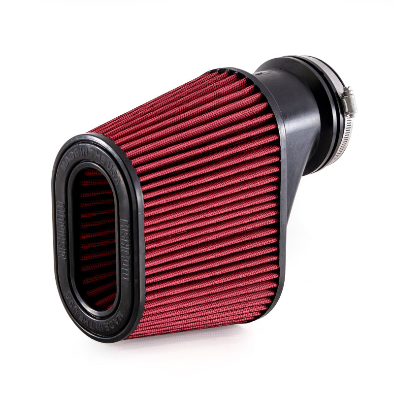 MM Air Filters - Mishimoto Performance Air Filter - 3.86in Inlet / 7.2in Length w/ Inlet Stack