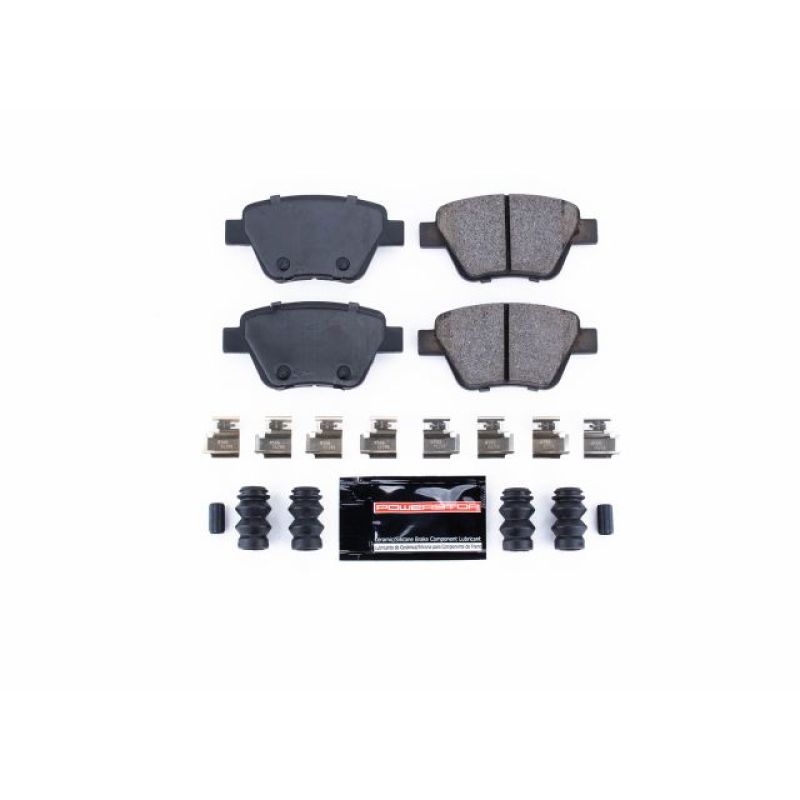PSB Z23 Evolution Brake Pads - Power Stop 10-13 Audi A3 Rear Z23 Evolution Sport Brake Pads w/Hardware