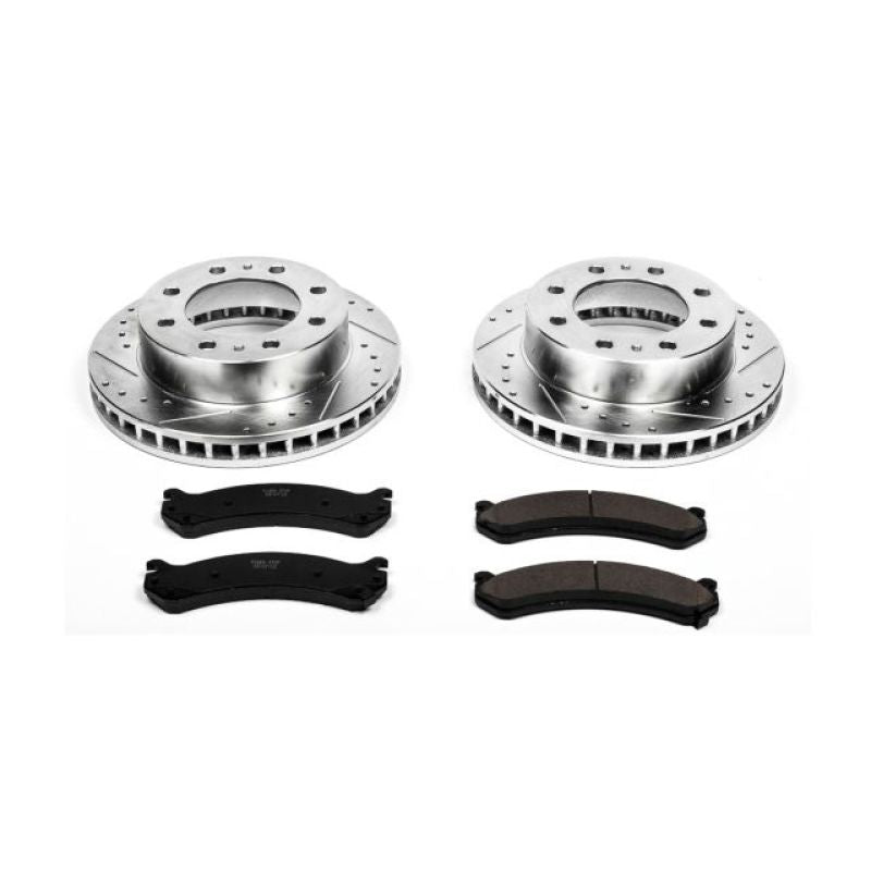 PSB Z23 Evolution Kit - Power Stop 00-05 Cadillac DeVille Front Z23 Evolution Sport Brake Kit