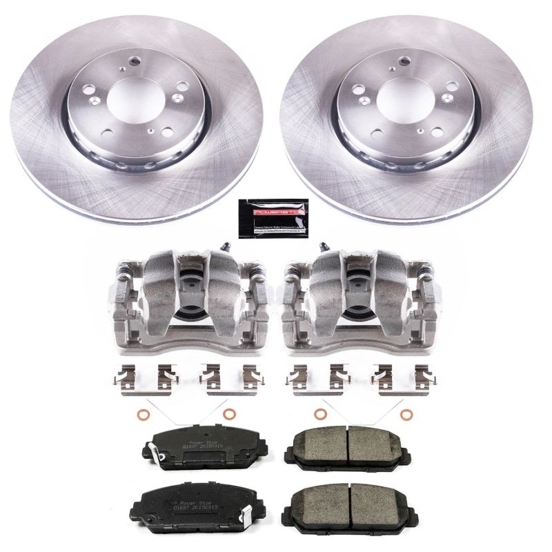 PSB Autospecialty Kit w/Cals - Power Stop 14-19 Acura RLX Front Autospecialty Brake Kit w/Calipers