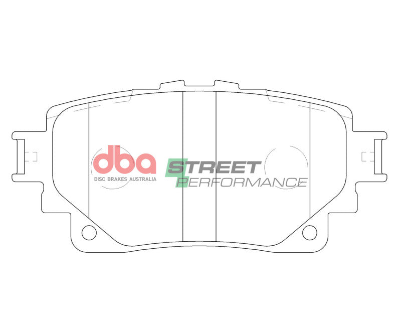 DBA SP Performance Brake Pads - DBA 21-22 Lexus IS300 F Sport Rear SP Performance Brake Pads