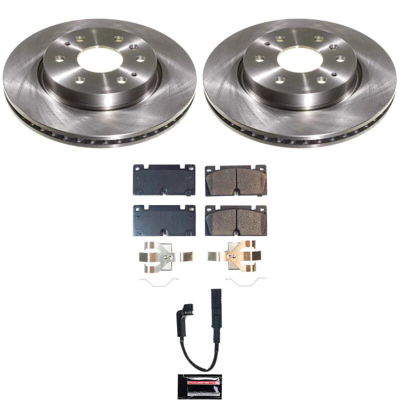 PSB Autospecialty Kit - Power Stop 23-24 Chevrolet Colorado Front Autospecialty Brake Kit