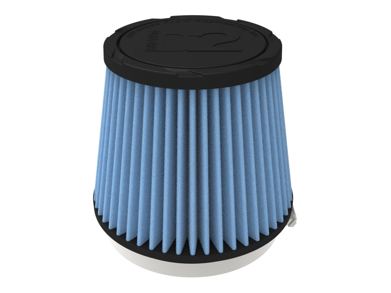 AFE Universal D2 Dura Dry Air Filter - aFe POWER Universal Clamp-On Air Filter w/ D2 Dura-Dry Media - 4.5in F x 6in B x 4.75in T x 5in H