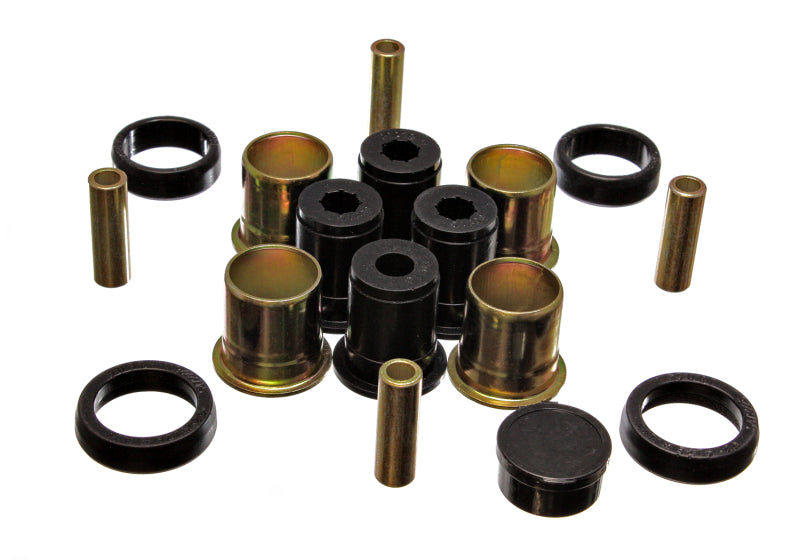 ES Cntrl Arm Bushings - Black - Energy Suspension Control Arm Bushing Uppers Only - Black
