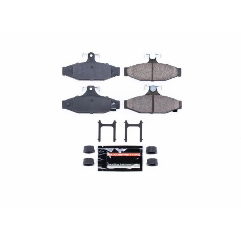 PSB Z23 Evolution Brake Pads - Power Stop 87-97 Chevrolet Camaro Rear Z23 Evolution Sport Brake Pads w/Hardware