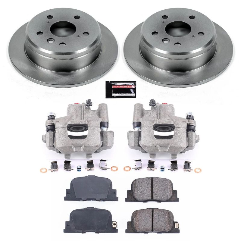 PSB Autospecialty Kit w/Cals - Power Stop 00-01 Lexus ES300 Rear Autospecialty Brake Kit w/Calipers