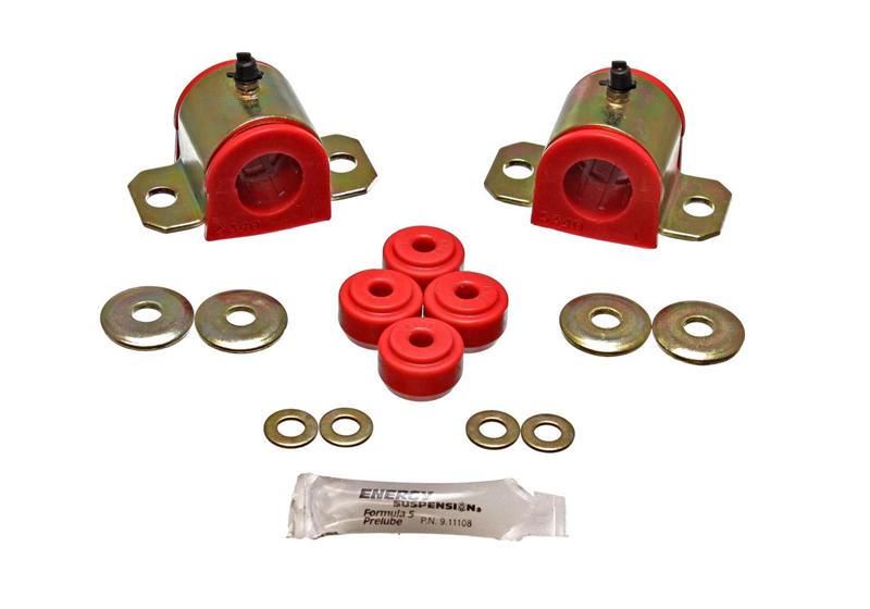 ES Sway Bar Bushings - Red - Energy Suspension 92-01 Honda Prelude Red 25mm Front Sway Bar Bushings (Sway Bar end link bushings a
