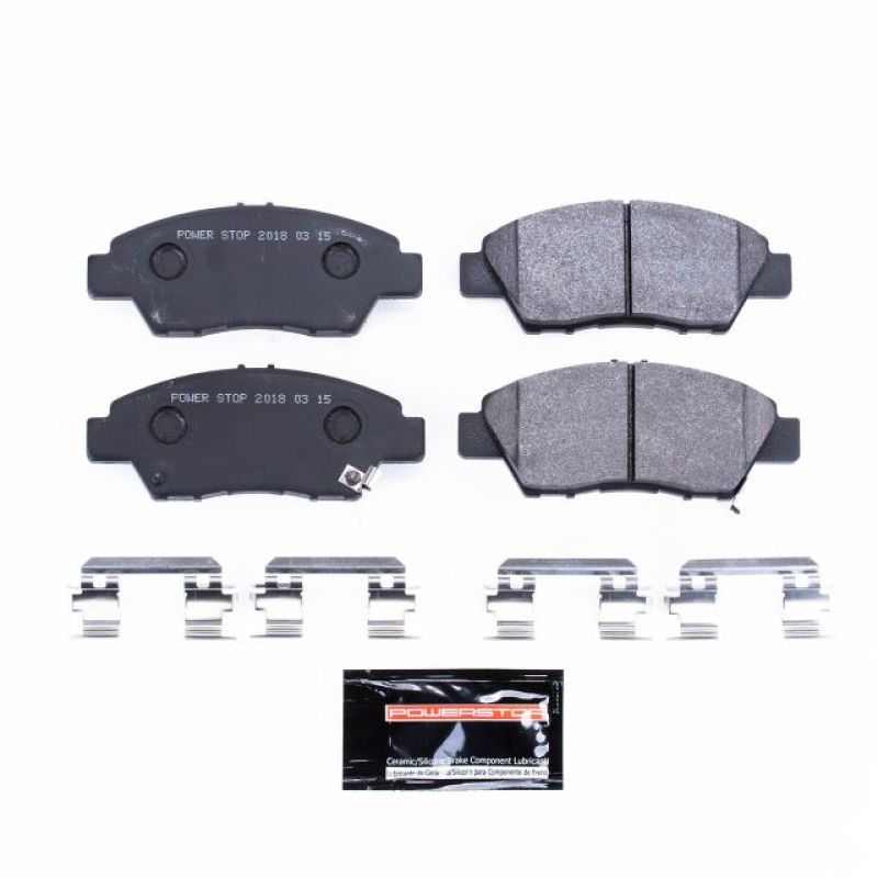 PSB Track Day SPEC Brake Pads - Power Stop 11-15 Honda CR-Z Front Track Day SPEC Brake Pads