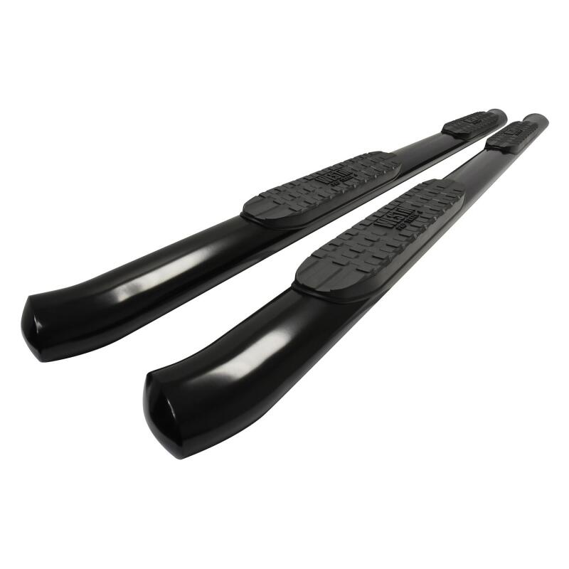 WES Nerf Bars - PRO TRAXX 4 - Westin 2022 Toyota Tundra CrewMax PRO TRAXX 4 Oval Nerf Step Bars - Black