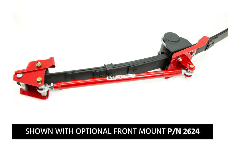 UMI Traction Bars - UMI Performance 70-81 GM F-Body Leaf Spring Traction Bars