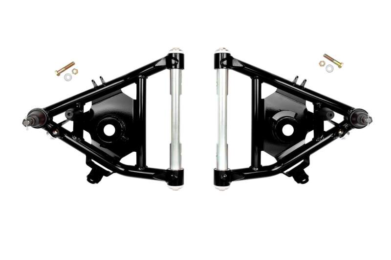 UMI Lower Control Arms - UMI Performance 73-87 GM C10 Street Performance A-Arm Kit - Black