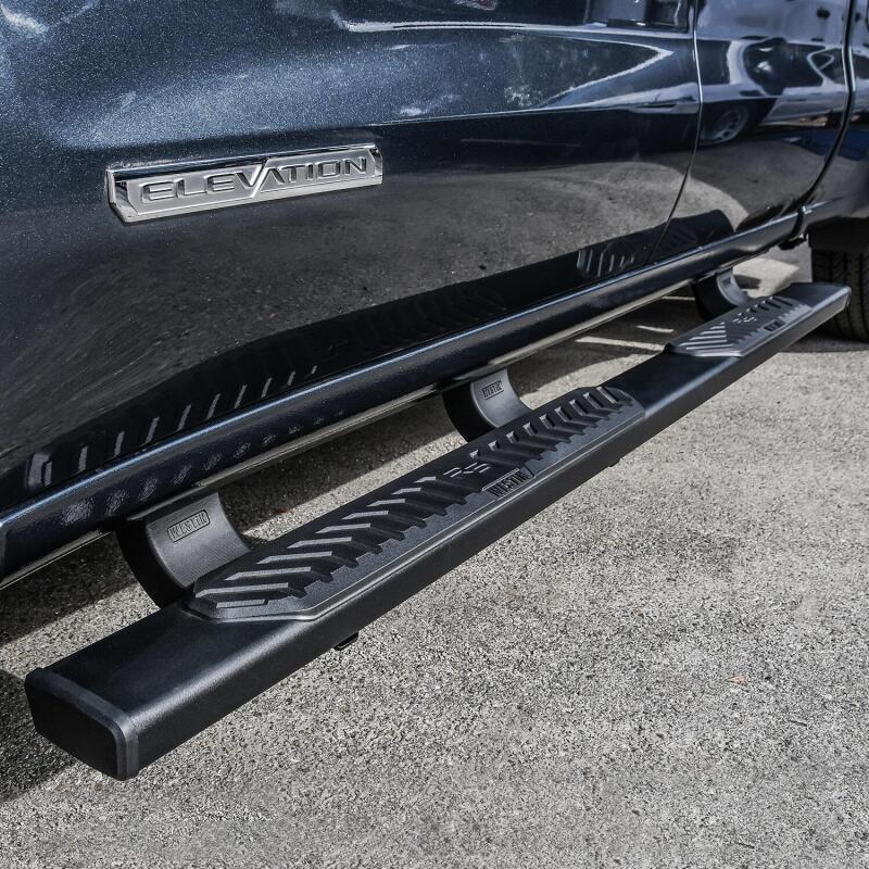 WES Nerf Bars - R5 - Westin 19-22 Chevrolet Silverado 1500 DC R5 Nerf Step Bars - Blk
