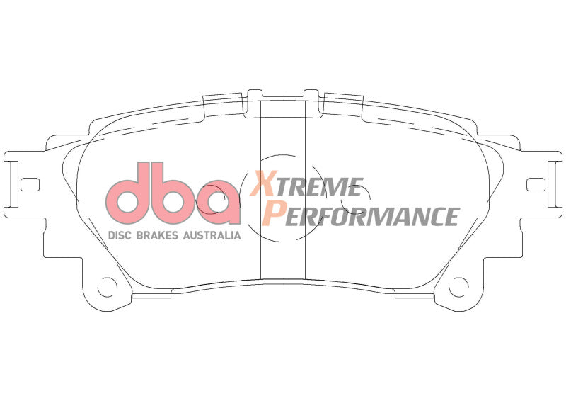 DBA XP Performance Brake Pads - DBA 17-21 Lexus RC350 3.5L XP Performance Rear Brake Pads