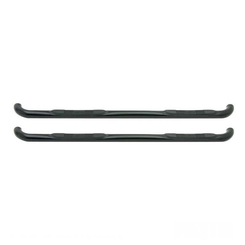 WES Nerf Bars - E-Series 3 - Westin 2015-2018 Chevy Silverado 25/3500 Crew Cab (Body Mount) E-Series 3 Nerf Step Bars - Black
