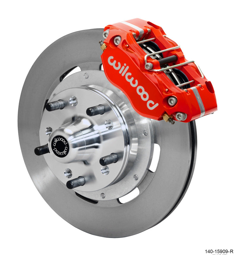 WIL Dynapro Brake Kit - Wilwood Dynapro 4R Front Kit 11.75in Ultralite HP Rotors - Red