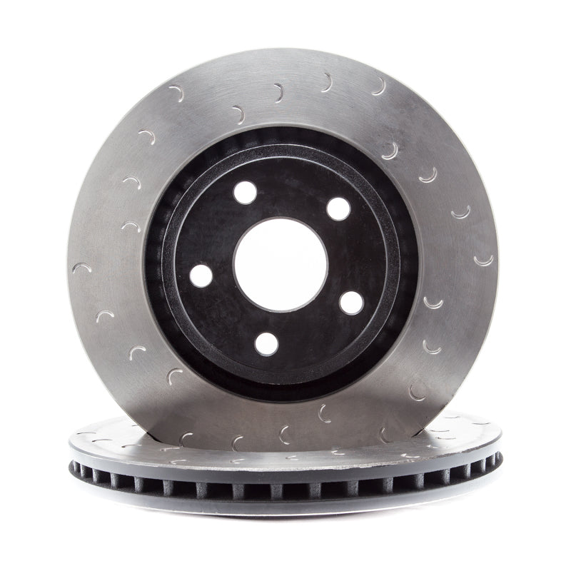 ALC Slotted Brake Rotors - Alcon 2007+ Jeep JK 350x32mm Rotor Kit - Front